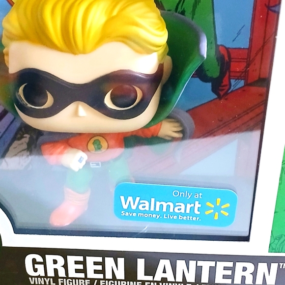 FUNKO POP COMIC COVERS WALMART EXCLUSIVE #12 GREEN LANTERN NIB - Picture 3 of 5